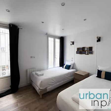Urban Flat 14 - Charming 3 Bdr Flat In شقة باريس