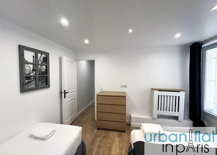 Apartmán Urban Flat 14 - Charming 3 Bdr Flat In Paříž